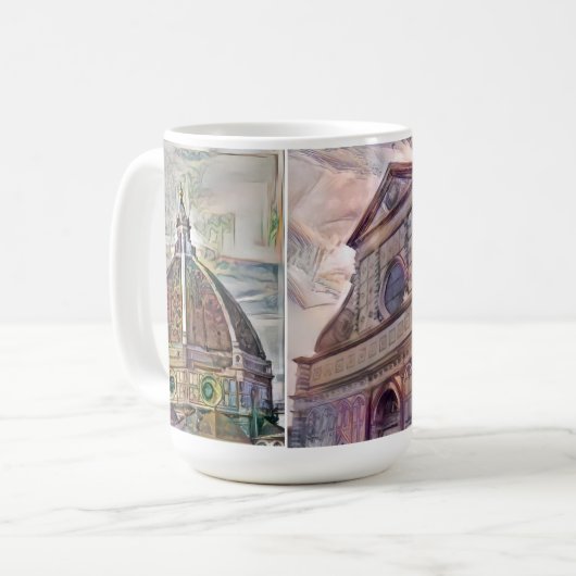 Florenz-Tasse 1 Kaffeetasse (Vorderseite Links)