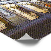 Florenz, Uffizi Gallery Poster (Ecke)