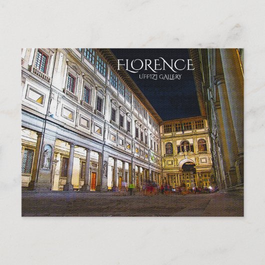 Florenz, Uffizi Gallery Postkarte (Vorderseite)