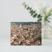 Florenz von der Spitze des Campanile - Italien Postkarte (Stehend Vorderseite)