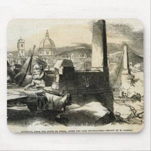 Florenz, von Ponte de Perro Mousepad