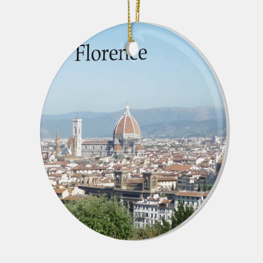 FlorenzDuomo von Michelangelo-Quadrat (neu-St.K) Keramikornament (Links)