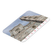 Florenzer Kathedrale und Campanile-Ansichtsmagnet Magnet (Linke Seite)