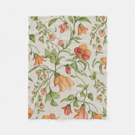 Flores 2 fleecedecke (Vorderseite)