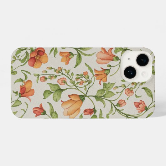 Flores 2 iPhone hülle (Rückseite (Horizontal))