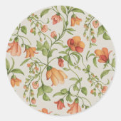 Flores 2 runder aufkleber (Vorderseite)