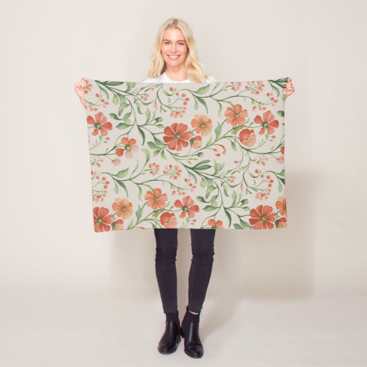 Flores 3 fleecedecke (Beispiel)