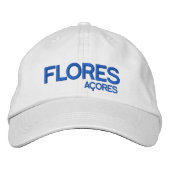 Flores Açores angepasster Hut (Vorderseite)