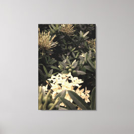 Flores amarelas leinwanddruck