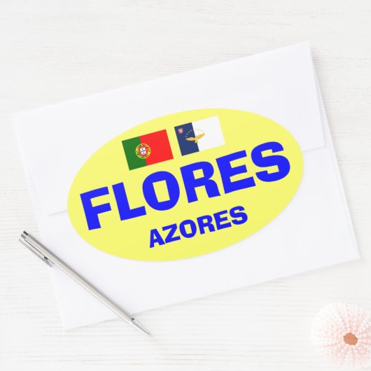 Flores Azores Sticker (Umschlag)