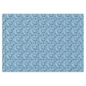 Flores azules tischdecke (Vorderseite (Horizontal))