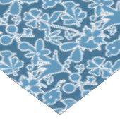 Flores azules tischdecke (Schrägansicht)