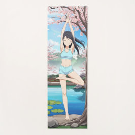 flores cerezo yoga anime manga woman girl fan art yogamatte