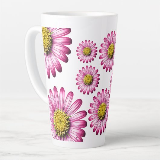 Flores de Gérbera Milchtasse (Linke Ecke)