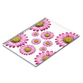 Flores de Gérbera Notizblock (Linke Seite)