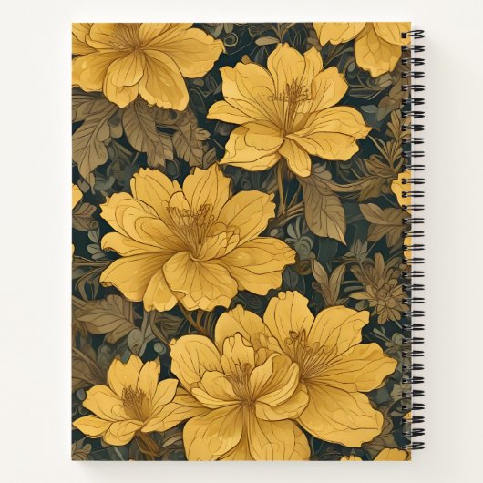 Flores de Oro Notizblock (Rückseite)