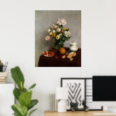 Flores de Verão e Frutos Poster (Heimbüro)