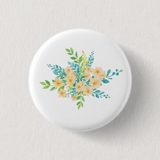 "Flores del campo" Button (Vorderseite)