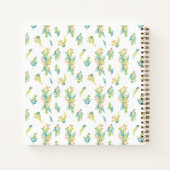 "Flores del campo" Notizblock (Rückseite)