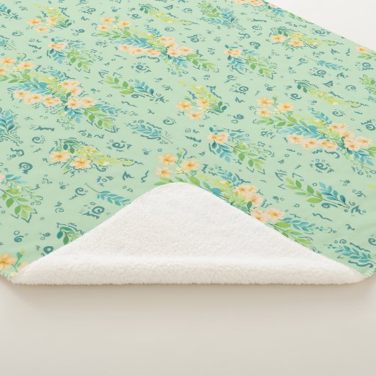 "Flores del campo" Sherpadecke (3/4)