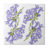 Flores do Brasil jacaranda Fliese (Vorderseite)