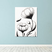 Flores do Silêncio Leinwanddruck (Insitu (Holzboden))