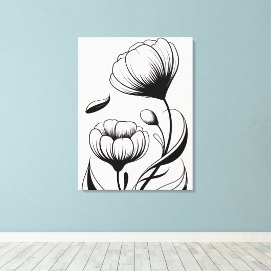 Flores do Silêncio Leinwanddruck (Insitu (Holzboden))