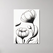 Flores do Silêncio Leinwanddruck (Vorderseite)