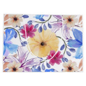 FLORES EN ACUARELA GROßE GESCHENKTÜTE (Rückseite)
