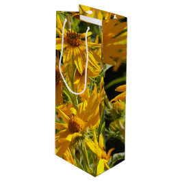 Flores en mi hierbas " Blume in meinem Unkraut " Geschenktüte Für Weinflaschen