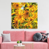 Flores en mi hierbas " Blume in meinem Unkraut " Leinwanddruck (Insitu (Wohnzimmer))