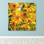 Flores en mi hierbas " Blume in meinem Unkraut " Leinwanddruck (Insitu (Holzboden))