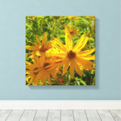 Flores en mi hierbas " Blume in meinem Unkraut " Leinwanddruck (Insitu (Holzboden))