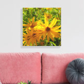 Flores en mi hierbas " Blume in meinem Unkraut " Leinwanddruck (Insitu (Wohnzimmer))