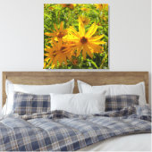 Flores en mi hierbas " Blume in meinem Unkraut " Leinwanddruck (Insitu (Schlafzimmer))