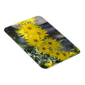 Flores en mi hierbas " Blume in meinem Unkraut " Magnet (Rechte Seite)