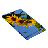 Flores en mi hierbas " Blume in meinem Unkraut " Magnet (Rechte Seite)