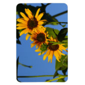 Flores en mi hierbas " Blume in meinem Unkraut " Magnet (Vertikal)