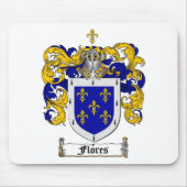 FLORES-FAMILIENWAPPEN - FLORES-WAPPEN MOUSEPAD (Vorne)