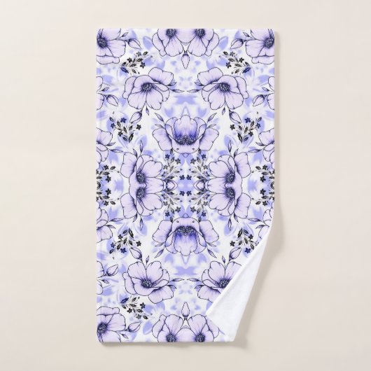 Flores Flutuantes Badhandtuch Set (Handtuch)