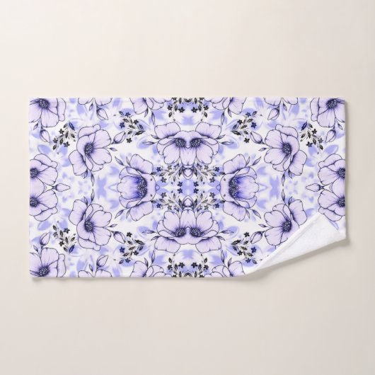 Flores Flutuantes Badhandtuch Set (Handtuch)