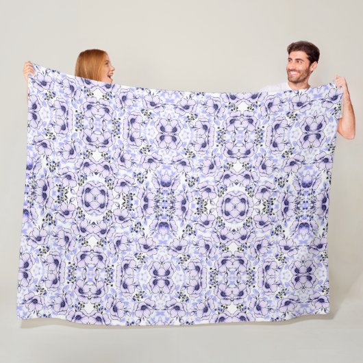 Flores Flutuantes Fleecedecke (Beispiel)