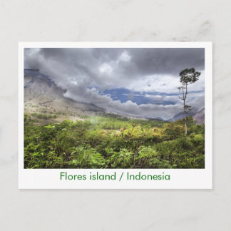 Flores Insel / Indonesien Postkarte