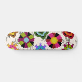 FLORES MEXICANAS DE NOVIEMBRE COLORES DIVERSOS SKATEBOARD (Horizontal)
