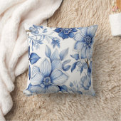 Flores paisibles : L'art floral Abstrait apaisant Kissen (Decke)