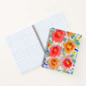 Flores rojas  notizblock (Innenseite)