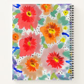 Flores rojas  notizblock (Rückseite)