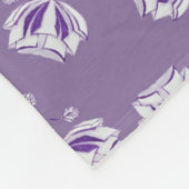 Flores Violeta Fleecedecke (Ecke)
