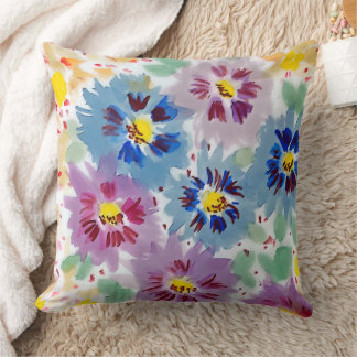 Flores violetas kissen