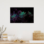 Florescent Garden Poster (Küche)